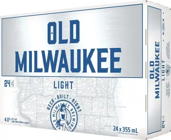 Old Milwaukee Light 24 Pack Cans