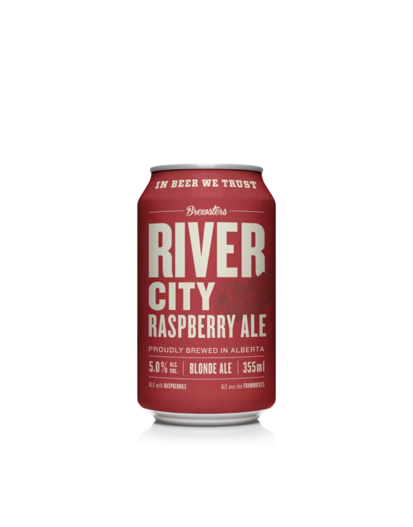 Brewsters Brewing River City Raspberry Ale 6 Pack Cans