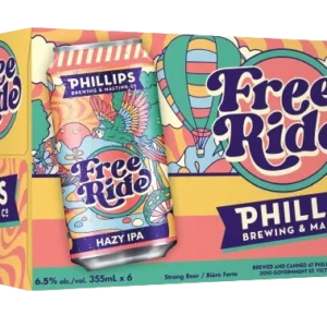 Phillips Brewing Free Ride Hazy IPA 6 Pack Cans