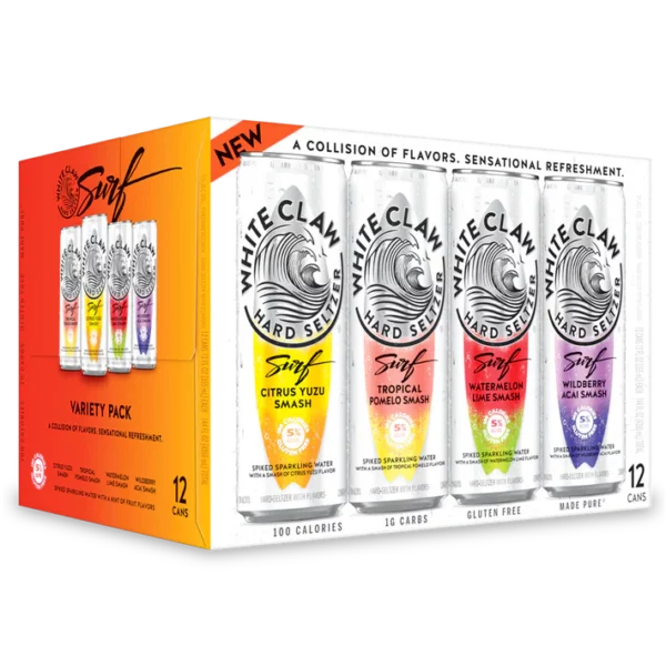 White Claw Surf Variety 12 Pack Cans