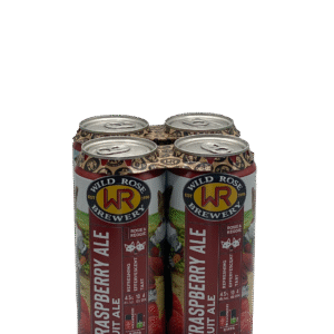 Wild Rose Brewing Wraspberry Ale 4 Pack Cans