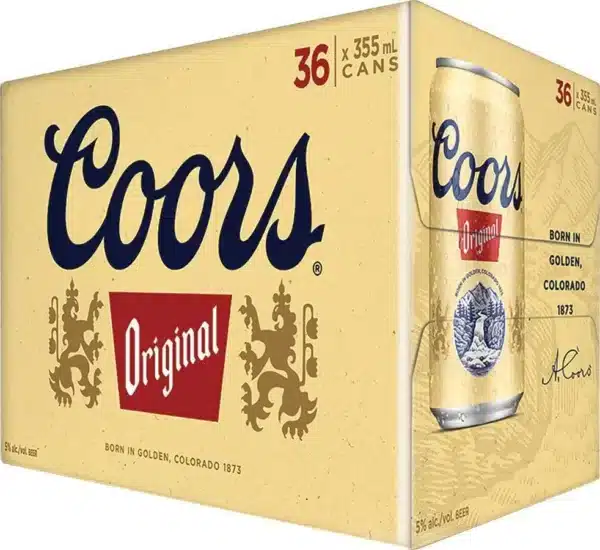 Coors Original 36 Pack Cans