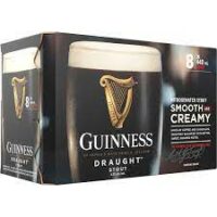 Guinness Draught 8 Pack Cans