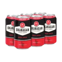 Okanagan Crisp Apple Cider 6 Pack Cans