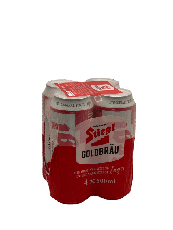 Stiegl Goldbräu Lager 4 Pack Cans