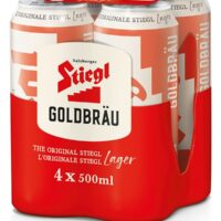 Stiegl Goldbräu Lager 4 Pack Cans