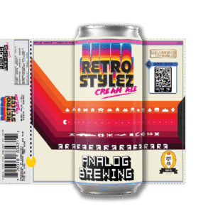 Analog Brewing Retro Styles Cream Ale 4 Pack Cans