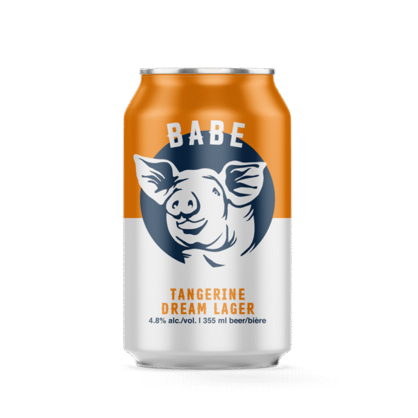 Babe Brewing Tangerine Dream Lager 6 Pack Cans