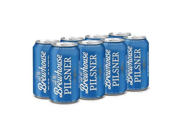 Brewhouse Pilsner 8 Pack Cans