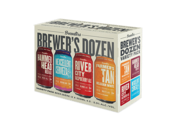 Brewsters Brewing Brewer's Dozen 12 Pack Cans