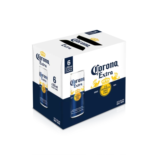 Corona Extra 6 Pack Cans