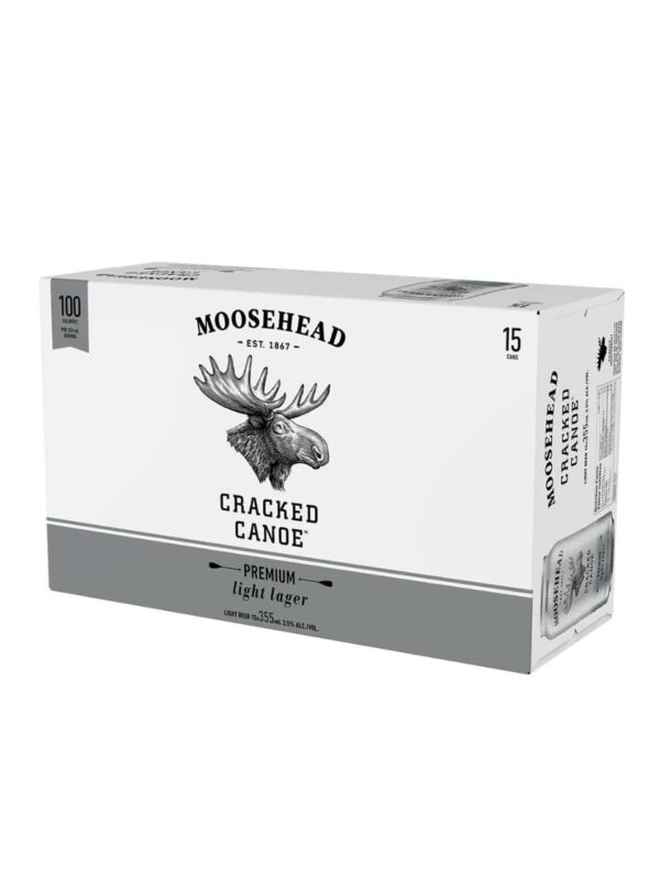 Moosehead Cracked Canoe 15 Pack Cans