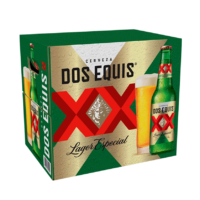 Dos Equis Lager 12 Pack Bottles