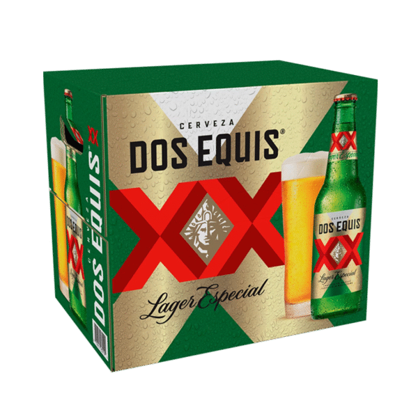 Dos Equis Lager 12 Pack Bottles