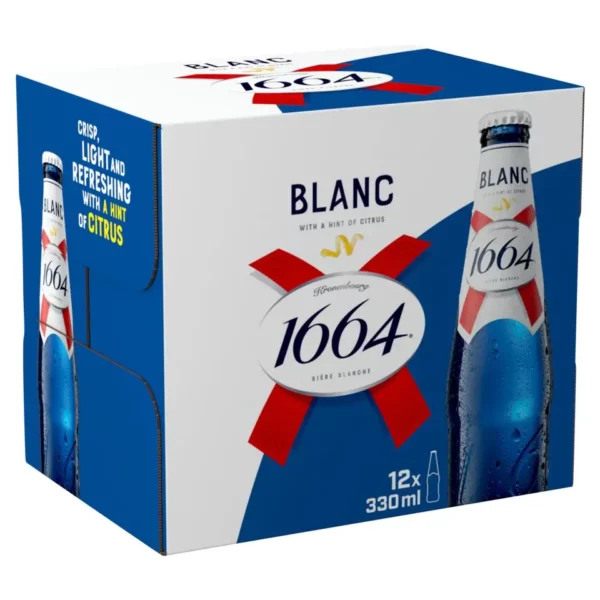 Kronenbourg 1664 Blanc 12 Pack Bottles