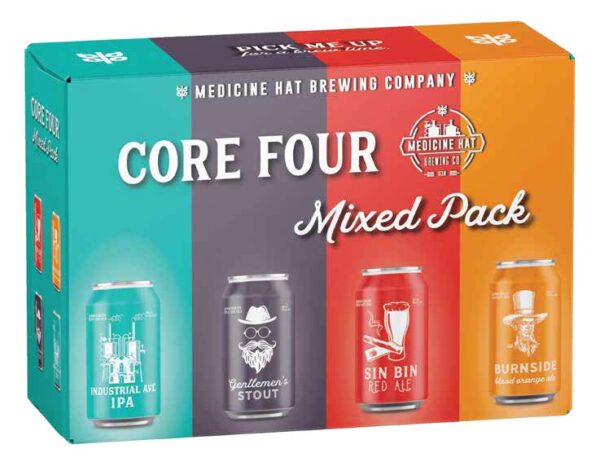 Medicine Hat Core Four 12 Pack Cans