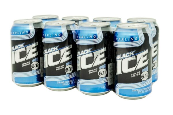 Black Ice 8 Pack Cans