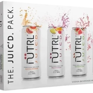 Nutrl Juic'd Mixer 12 Pack Cans
