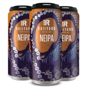 Railyard Brewing NEIPA 4 Pack Cans