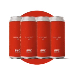 SYC Brewing Clock Out Lager 4 Pack Cans