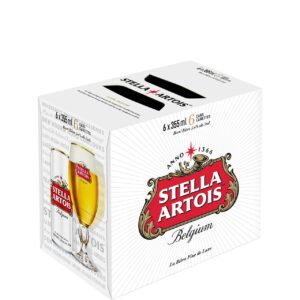 Stella Artois 6 Pack Cans