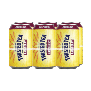 Twisted Tea Raspberry Iced Tea 6 Pack Cans
