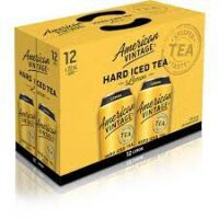 American Vintage Iced Tea Lemon 12 Pack Cans