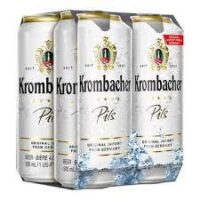 Krombacher Pils 4 Pack Cans