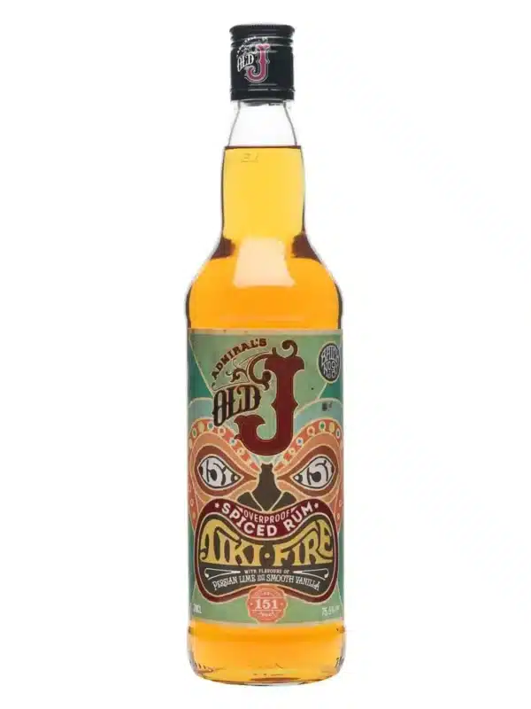 Admiral'S Old J Tiki Fire Spiced Rum