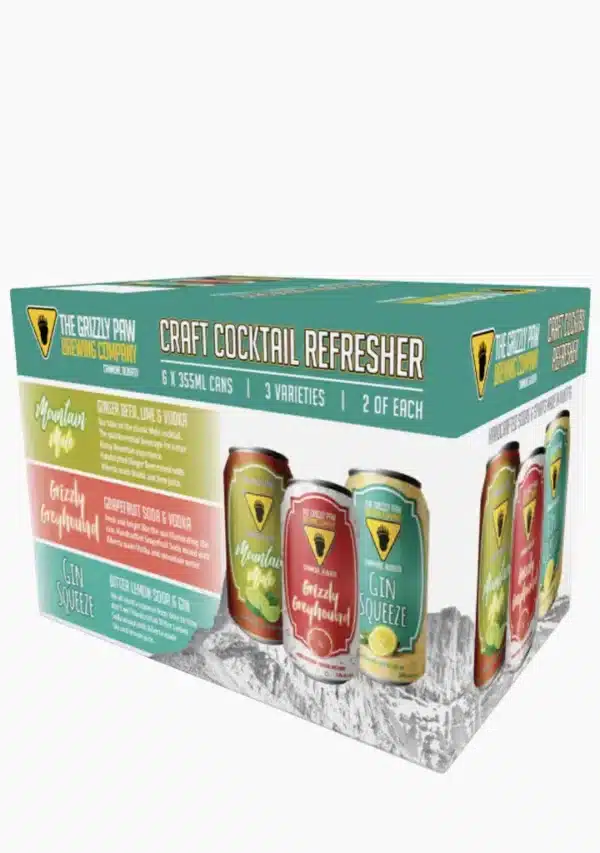 Grizzly Paw Craft Cocktail Refresher