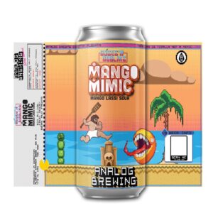 Analog Mango Mimic Mango Lassi Sour 4 Pack Cans