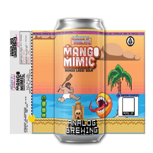 Analog Mango Mimic Mango Lassi Sour 4 Pack Cans