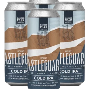 Banded Peak Brewing Mount Castleguard Cold Ipa 4 Pack Cans