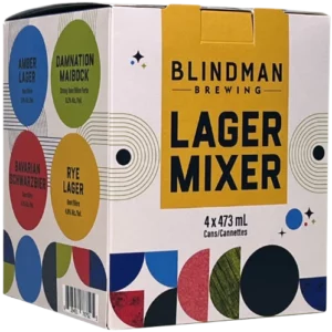 Blindman Lager Mixer 4 Pack Cans