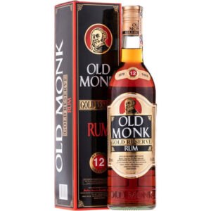 Old Monk Gold Reserve 12 Year Old Rum 750 mL