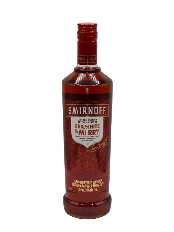 Smirnoff Red, White &Amp; Merry Vodka 750 Ml