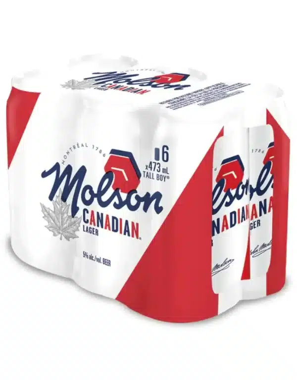 Molson Canadian 6 X 473 Ml Pack Cans