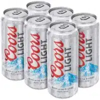Coors Light 6 X 473 mL Pack Cans