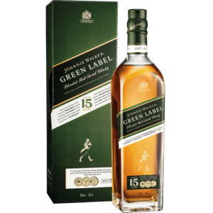 Johnnie Walker Green Label 15 Year Old Blended Scotch Whisky 750 mL