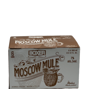 Boxer Moscow Mule 6 Pack Cans