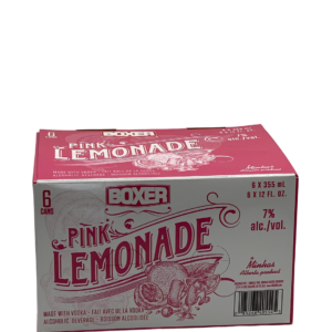 Boxer Pink Lemonade 6 Pack Cans