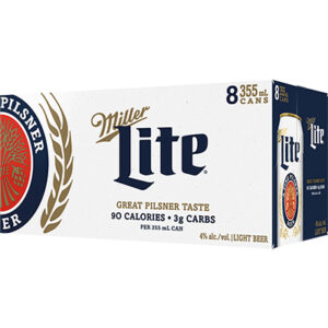 Miller Lite 8 Pack Cans