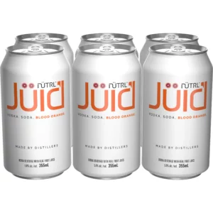 Nutrl Juic'd Blood Orange 6 Pack Cans