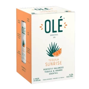 Ole Tequila Sunrise 4 Pack Cans