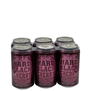 Boxer Hard Black Cherry 6 Pack Cans