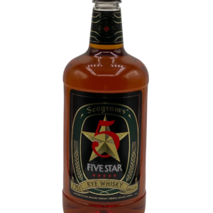 Seagram's Five Star Canadian Rye Whisky 1750 mL