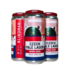 Blindman Brewing Czech Pale Lager Wood-Aged 4 Pack Cans
