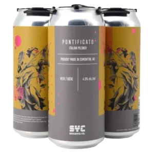 SYC Brewing Pontificato Italian Pilsner 4 Pack Cans