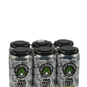 Hell's Basement Brewing One Shot Left New England IPA 6 Pack Cans