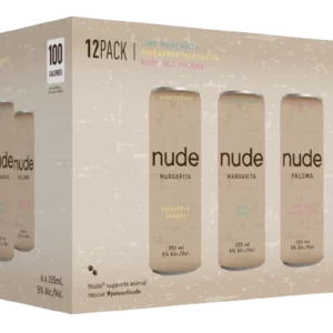Nude Margarita Mixer 12 Pack Cans